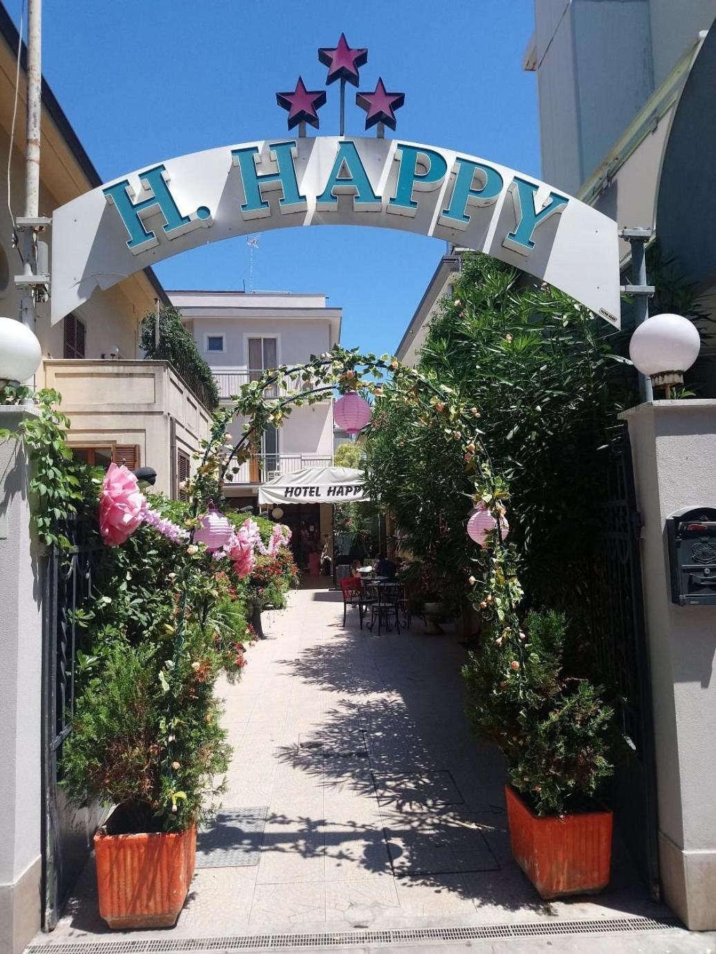 Hotel New Happy Rimini Exterior foto
